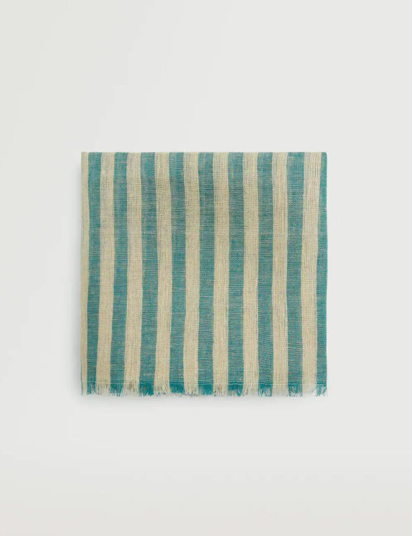 100% linen scarf