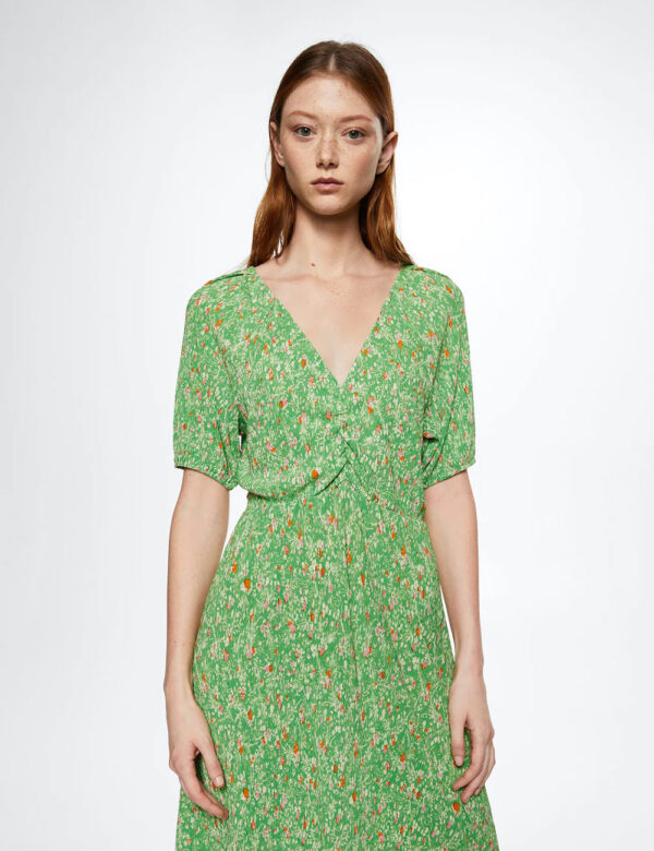 Floral print dress