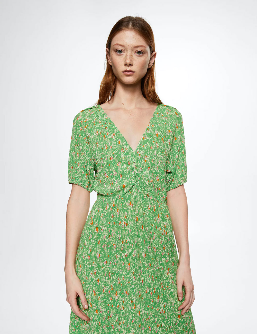 Floral print dress
