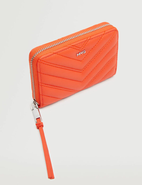 Padded logo wallet